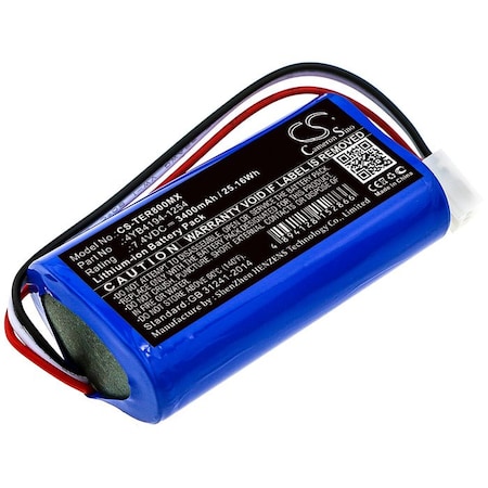 Bsc Preferred Terumo TE-SS800 Infusion Pump 3400mAh Medical Replacement Battery CS-TER800MX